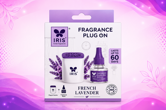 IRIS FRAGRANCE PLUG ON- FRENCH LAVENDER