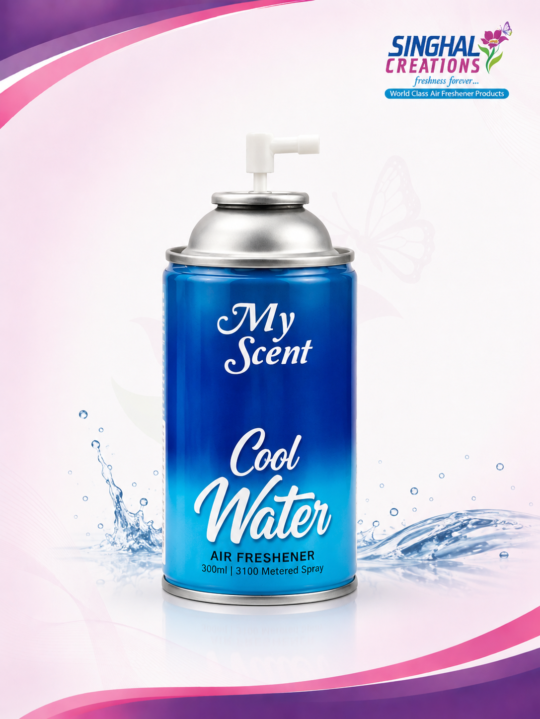 MyScent Cool Water Air Freshener Refills