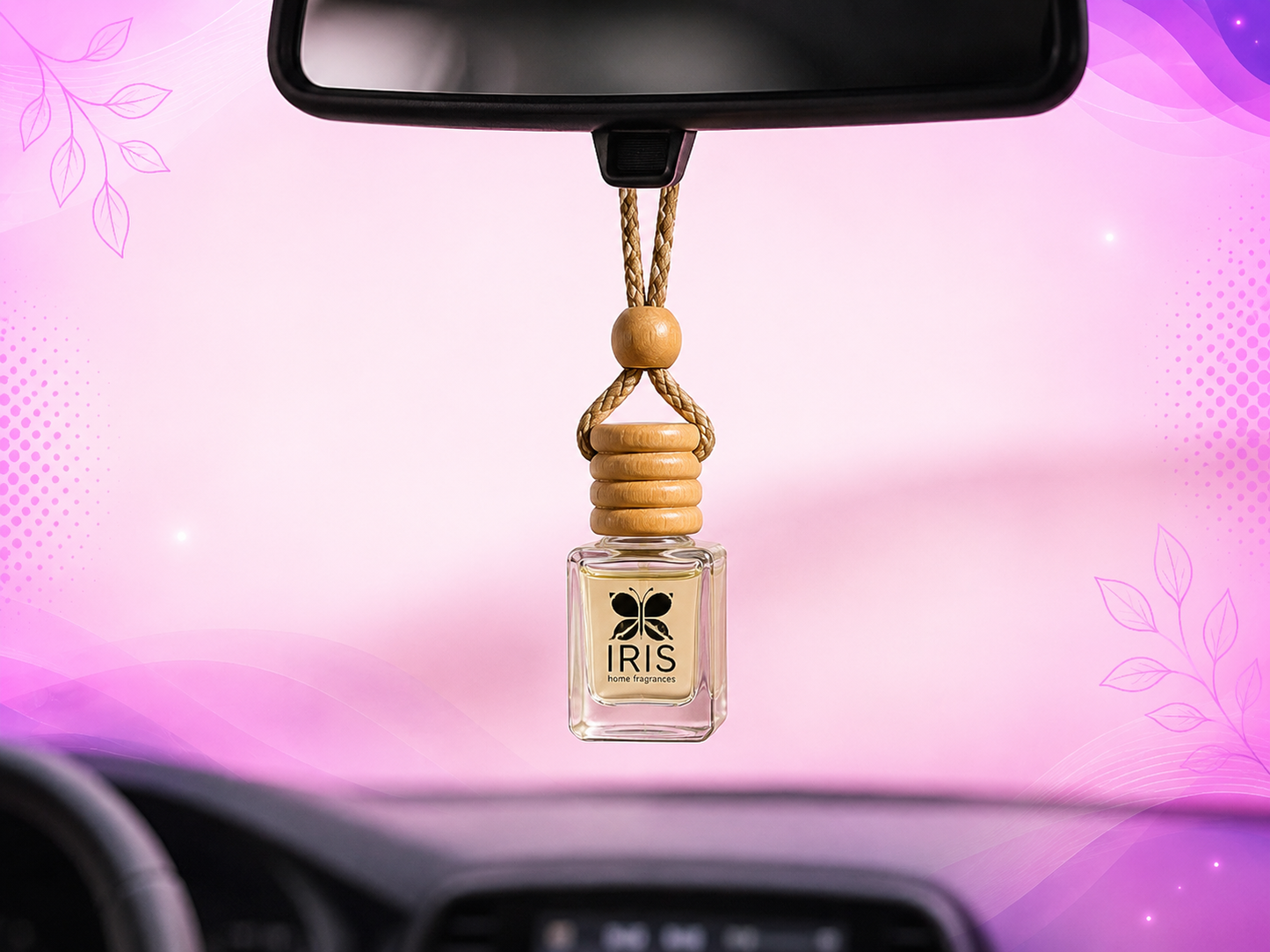 IRIS CAR HANGING POD - VANILLA