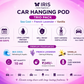 IRIS Car Hanging Pod TRIO COMBO